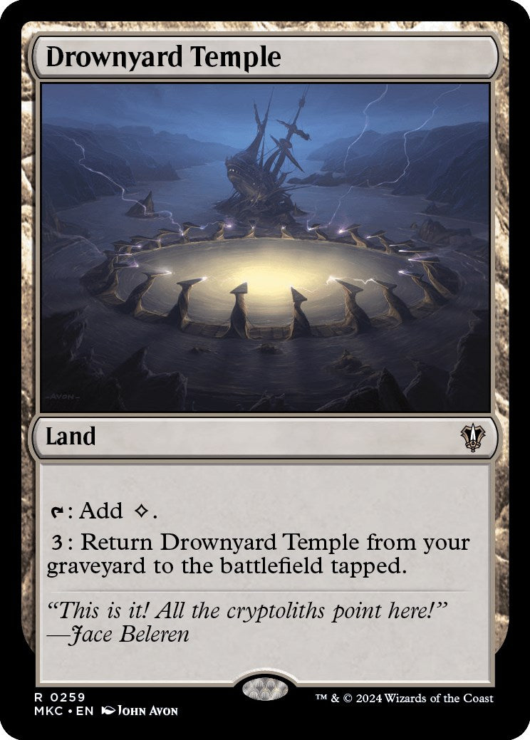 Drownyard Temple [Murders at Karlov Manor Commander] | Game Master's Emporium (The New GME)