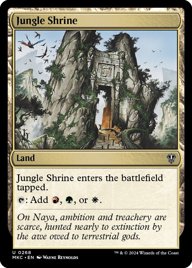 Jungle Shrine [Murders at Karlov Manor Commander] | Game Master's Emporium (The New GME)