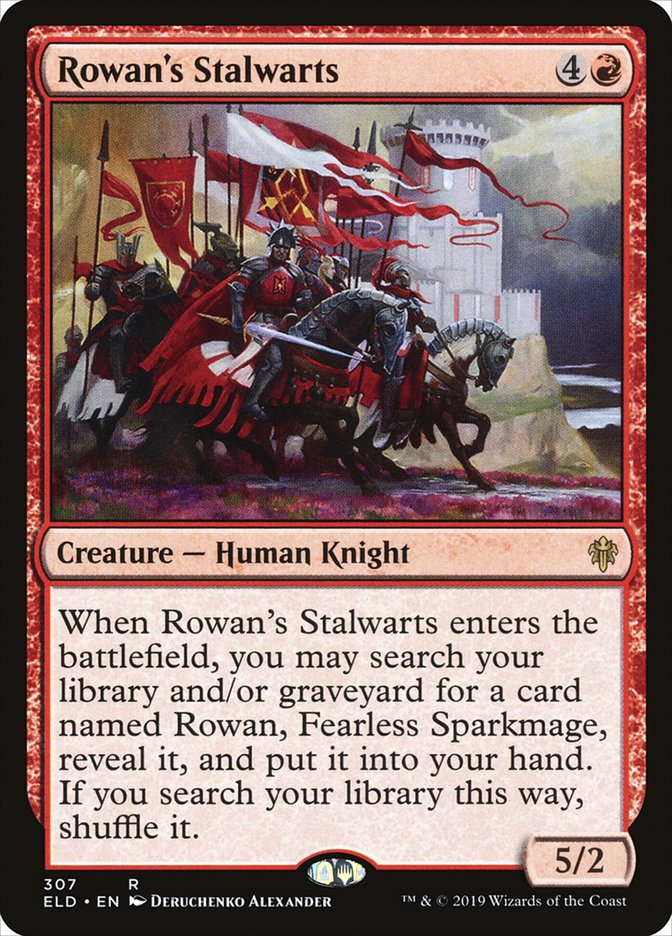 Rowan's Stalwarts [Throne of Eldraine] | Game Master's Emporium (The New GME)