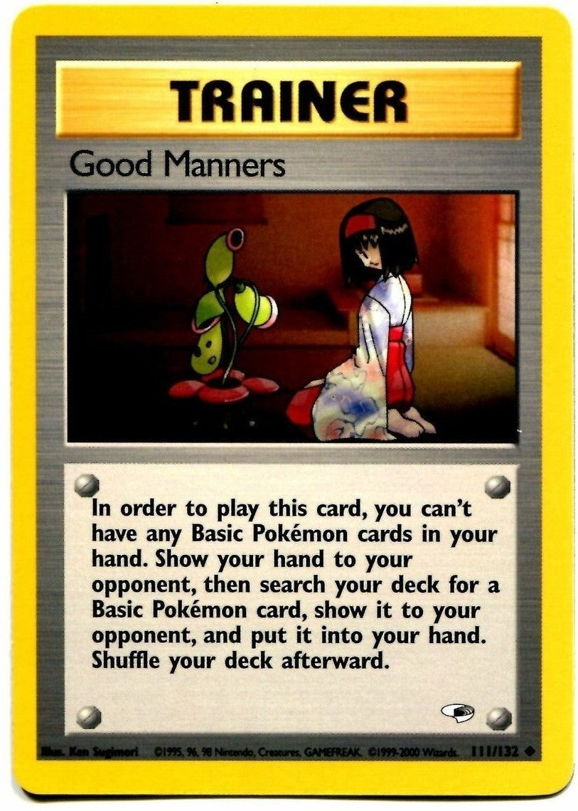 Good Manners (111/132) [Gym Heroes Unlimited] | Game Master's Emporium (The New GME)