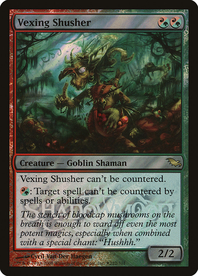 Vexing Shusher (Launch) [Shadowmoor Promos] | Game Master's Emporium (The New GME)