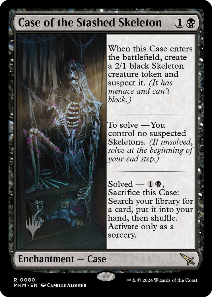 Case of the Stashed Skeleton (Promo Pack) [Murders at Karlov Manor Promos] | Game Master's Emporium (The New GME)