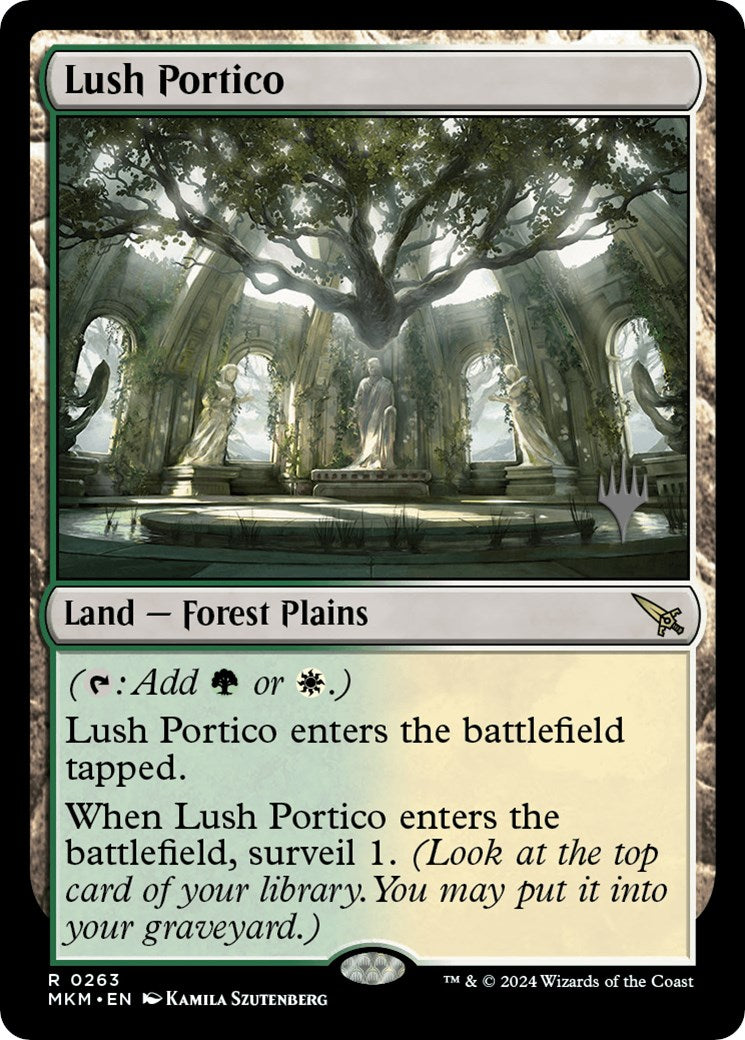 Lush Portico (Promo Pack) [Murders at Karlov Manor Promos] | Game Master's Emporium (The New GME)