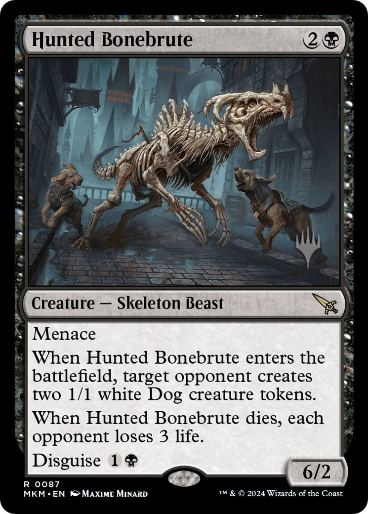 Hunted Bonebrute (Promo Pack) [Murders at Karlov Manor Promos] | Game Master's Emporium (The New GME)