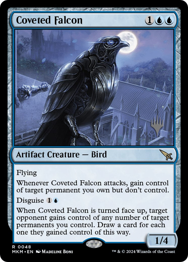 Coveted Falcon (Promo Pack) [Murders at Karlov Manor Promos] | Game Master's Emporium (The New GME)