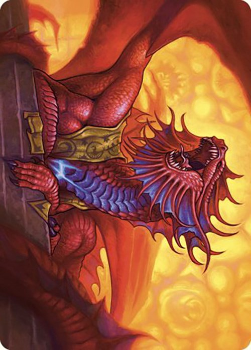 Niv-Mizzet, Guildpact Art Card (44/49) [Murders at Karlov Manor Art Series] | Game Master's Emporium (The New GME)