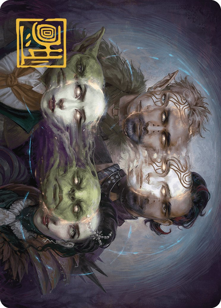 Illicit Masquerade Art Card (Gold-Stamped Signature) [Murders at Karlov Manor Art Series] | Game Master's Emporium (The New GME)