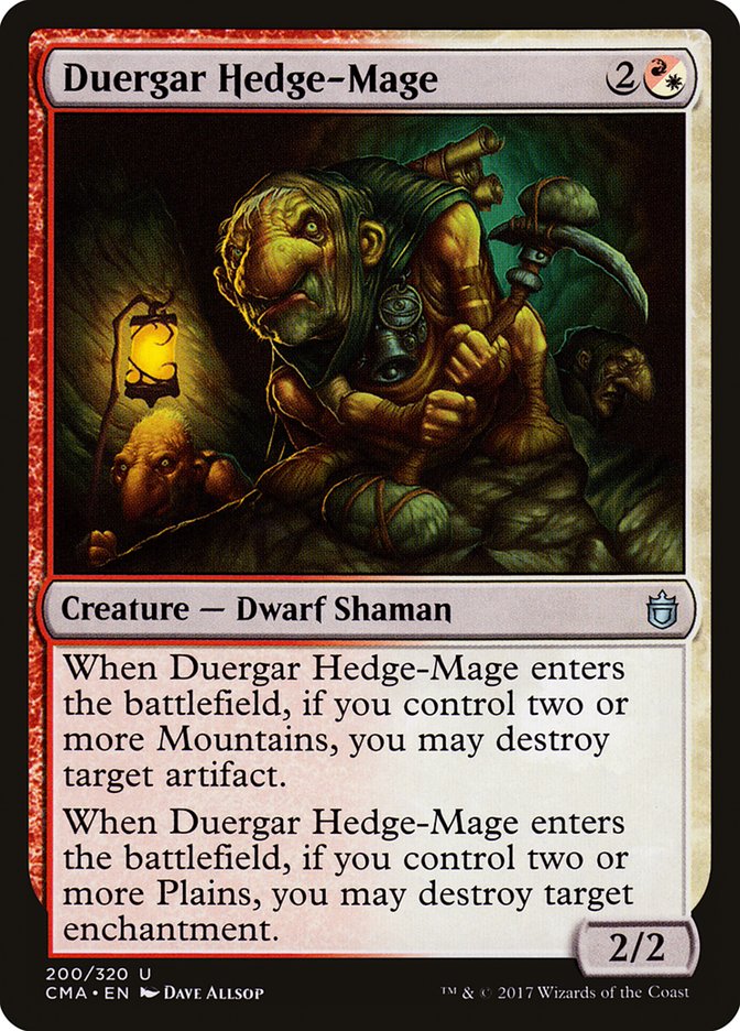 Duergar Hedge-Mage [Commander Anthology] | Game Master's Emporium (The New GME)