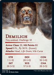 Demilich Art Card [Dungeons & Dragons: Adventures in the Forgotten Realms Art Series] | Game Master's Emporium (The New GME)