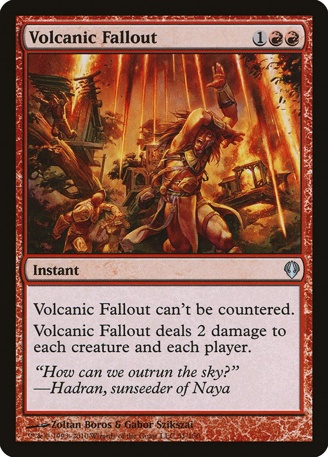 Volcanic Fallout [Archenemy] | Game Master's Emporium (The New GME)