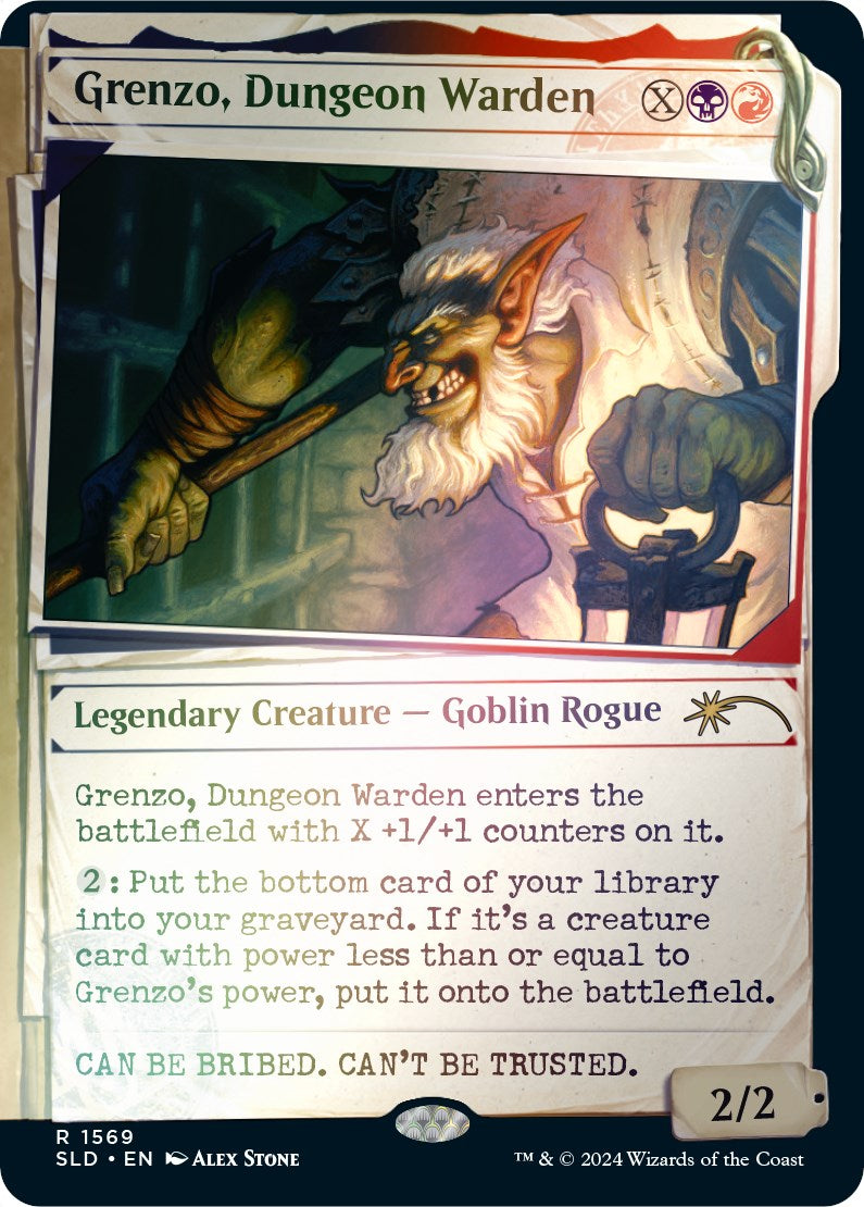 Grenzo, Dungeon Warden (Rainbow Foil) [Secret Lair Drop Series] | Game Master's Emporium (The New GME)