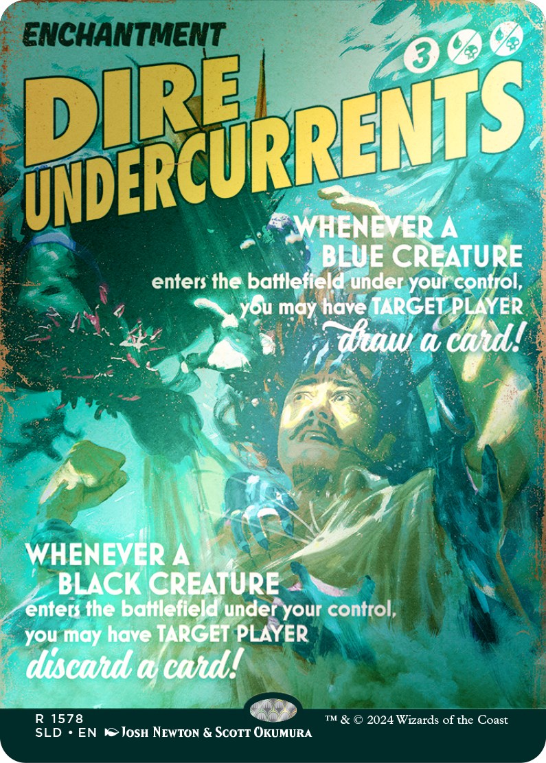 Dire Undercurrents (Rainbow Foil) [Secret Lair Drop Series] | Game Master's Emporium (The New GME)