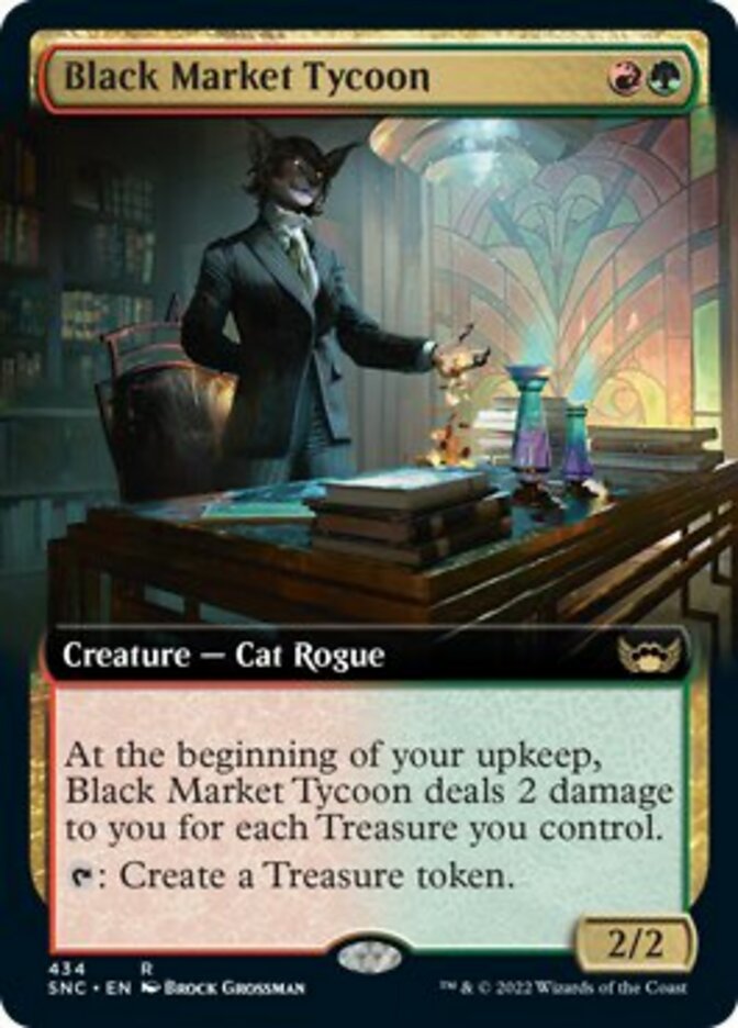 Black Market Tycoon (Extended Art) [Streets of New Capenna] | Game Master's Emporium (The New GME)