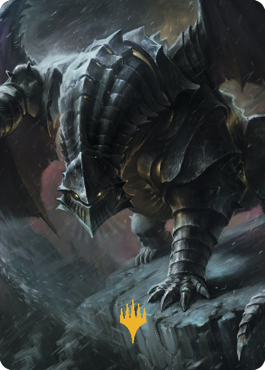 Chardalyn Dragon Art Card (Gold-Stamped Signature) [Commander Legends: Battle for Baldur's Gate Art Series] | Game Master's Emporium (The New GME)