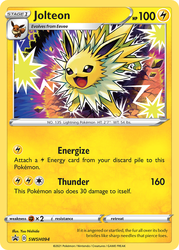 Jolteon (SWSH094) [Sword & Shield: Black Star Promos] | Game Master's Emporium (The New GME)