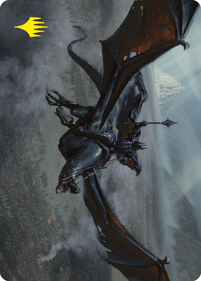 Lord of the Nazgul Art Card (Gold-Stamped Signature) [The Lord of the Rings: Tales of Middle-earth Art Series] | Game Master's Emporium (The New GME)