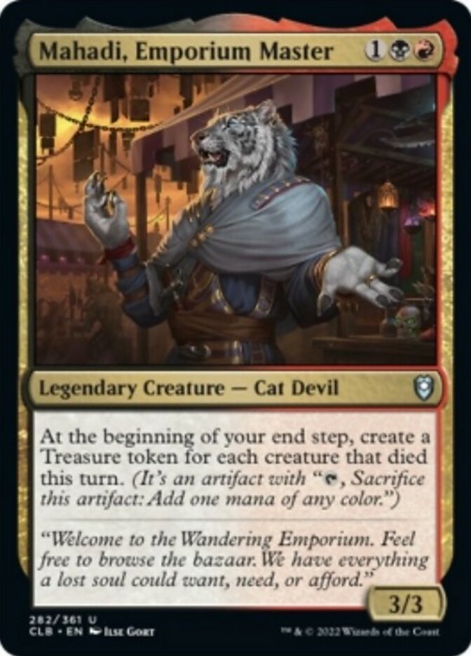 Mahadi, Emporium Master [Commander Legends: Battle for Baldur's Gate] | Game Master's Emporium (The New GME)