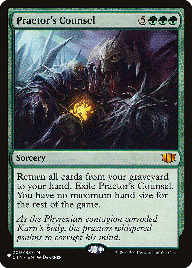 Praetor's Counsel [The List] | Game Master's Emporium (The New GME)