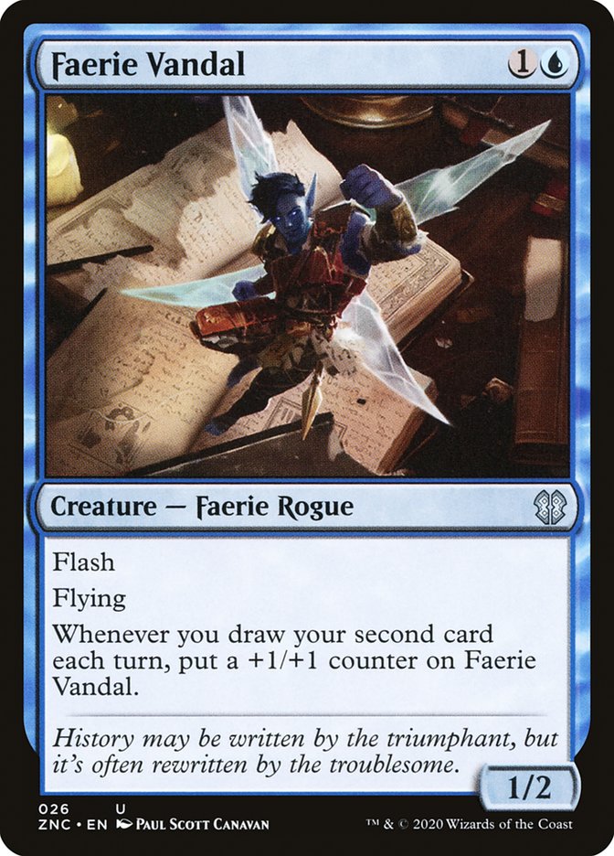 Faerie Vandal [Zendikar Rising Commander] | Game Master's Emporium (The New GME)