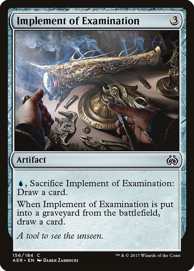 Implement of Examination [Aether Revolt] | Game Master's Emporium (The New GME)