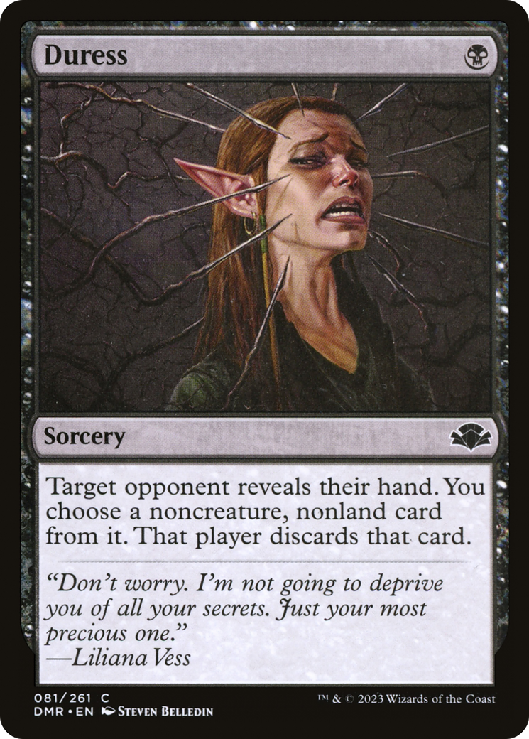 Duress [Dominaria Remastered] | Game Master's Emporium (The New GME)