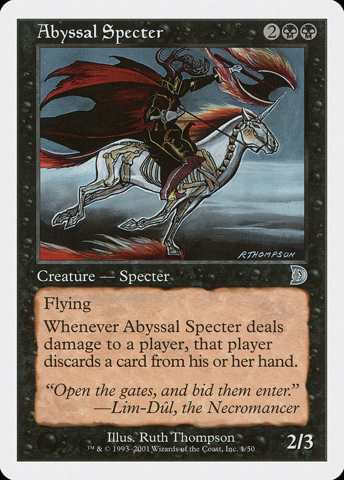 Abyssal Specter [Deckmasters] | Game Master's Emporium (The New GME)