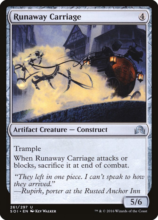 Runaway Carriage [Shadows over Innistrad] | Game Master's Emporium (The New GME)