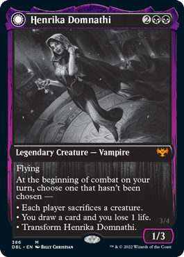 Henrika Domnathi // Henrika, Infernal Seer [Innistrad: Double Feature] | Game Master's Emporium (The New GME)