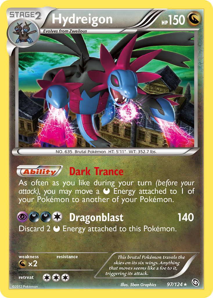 Hydreigon (97/124) [Black & White: Dragons Exalted] | Game Master's Emporium (The New GME)