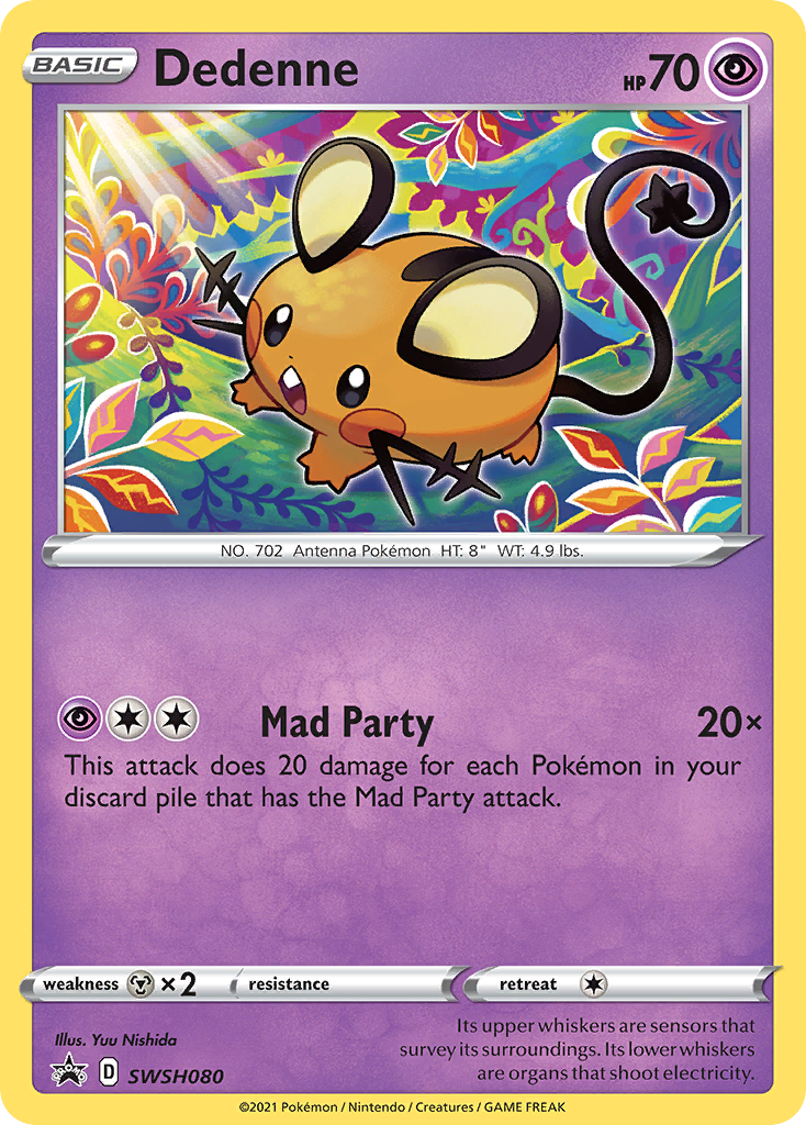 Dedenne (SWSH080) [Sword & Shield: Black Star Promos] | Game Master's Emporium (The New GME)