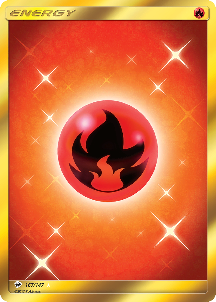 Fire Energy (167/147) [Sun & Moon: Burning Shadows] | Game Master's Emporium (The New GME)