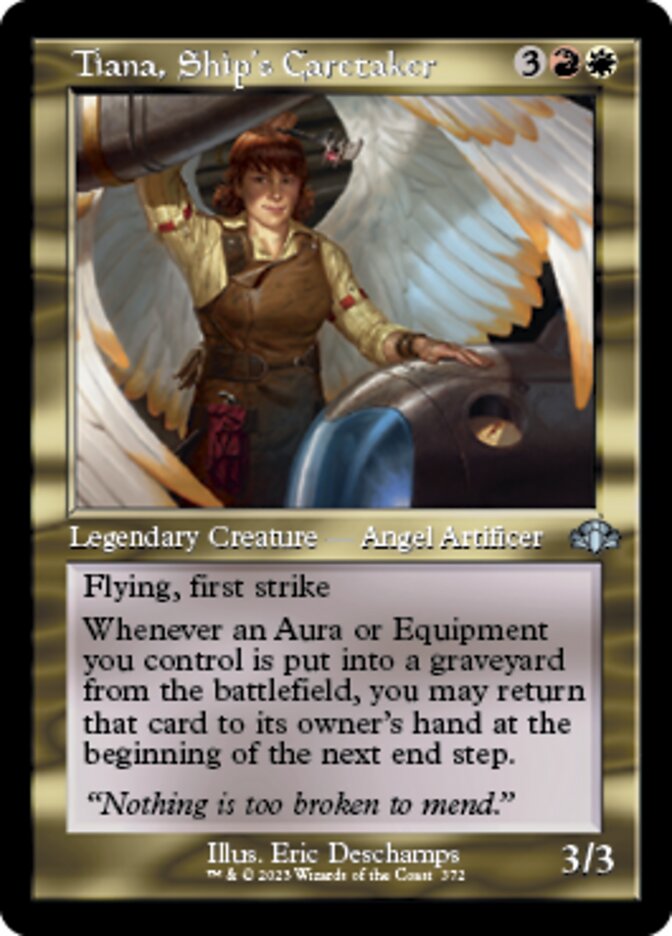 Tiana, Ship's Caretaker (Retro) [Dominaria Remastered] | Game Master's Emporium (The New GME)