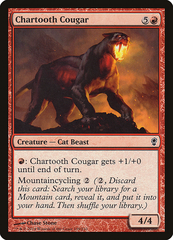 Chartooth Cougar [Conspiracy] | Game Master's Emporium (The New GME)