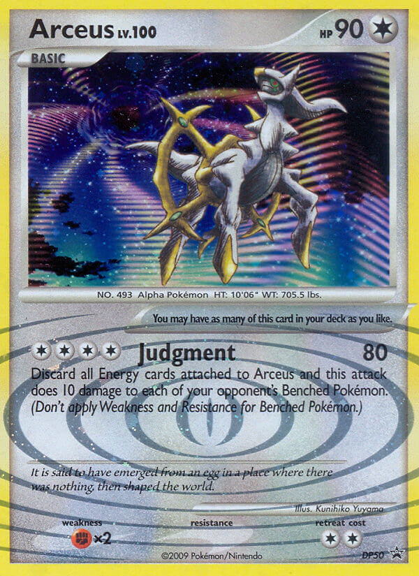 Arceus (DP50) [Diamond & Pearl: Black Star Promos] | Game Master's Emporium (The New GME)