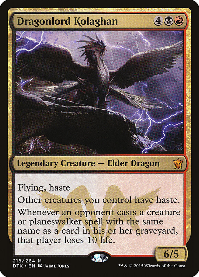 Dragonlord Kolaghan [Dragons of Tarkir] | Game Master's Emporium (The New GME)