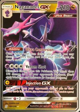 Naganadel GX (160/236) (Perfection - Henry Brand) [World Championships 2019] | Game Master's Emporium (The New GME)
