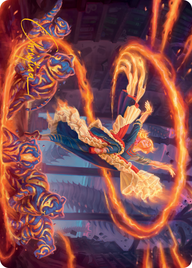 Joyful Stormsculptor Art Card (Gold-Stamped Signature) [March of the Machine Art Series] | Game Master's Emporium (The New GME)