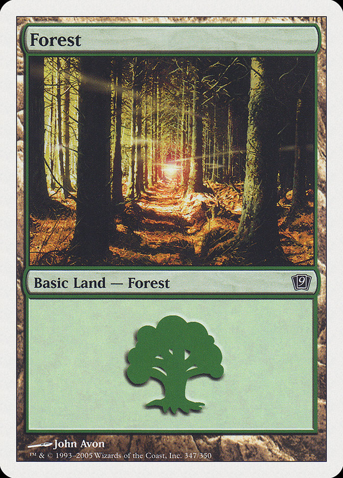 Forest (347) [Ninth Edition] | Game Master's Emporium (The New GME)