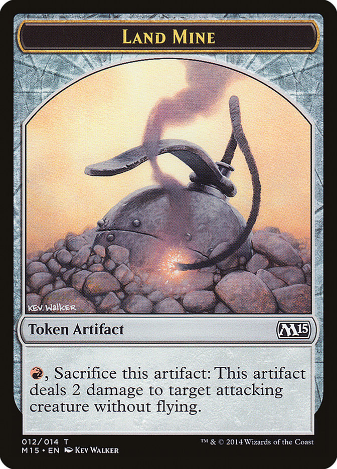 Land Mine Token [Magic 2015 Tokens] | Game Master's Emporium (The New GME)