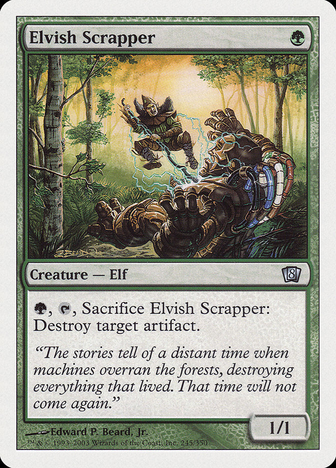 Elvish Scrapper [Eighth Edition] | Game Master's Emporium (The New GME)