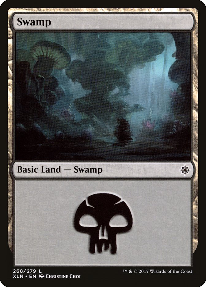 Swamp (268) [Ixalan] | Game Master's Emporium (The New GME)