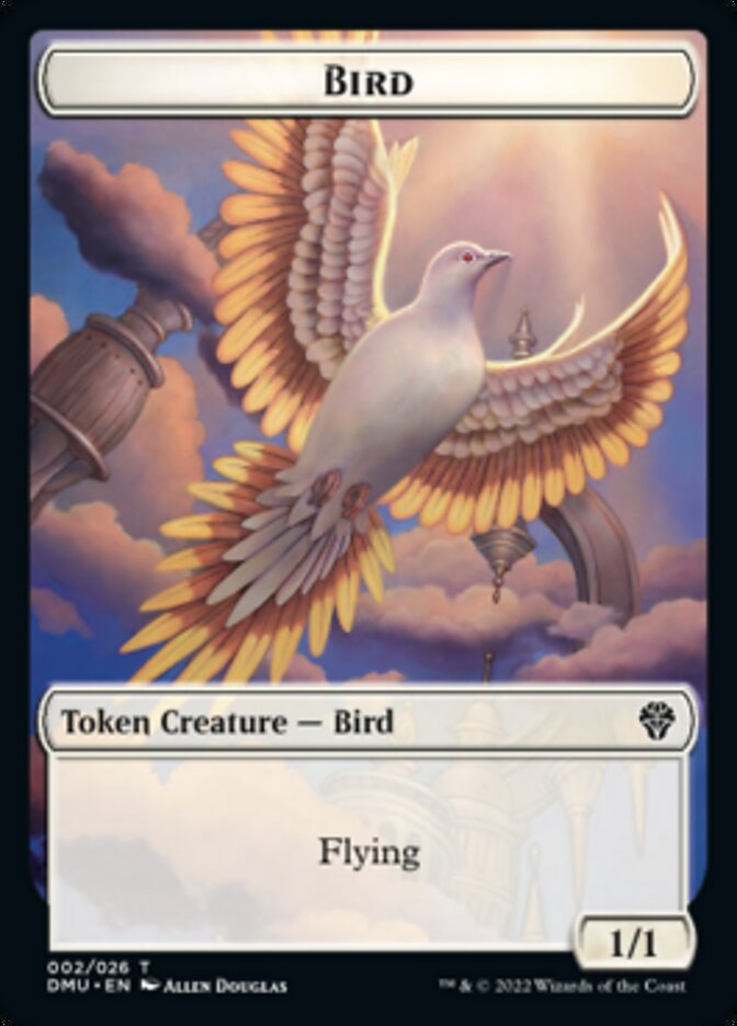 Bird (002) // Ornithopter Double-Sided Token [Dominaria United Tokens] | Game Master's Emporium (The New GME)