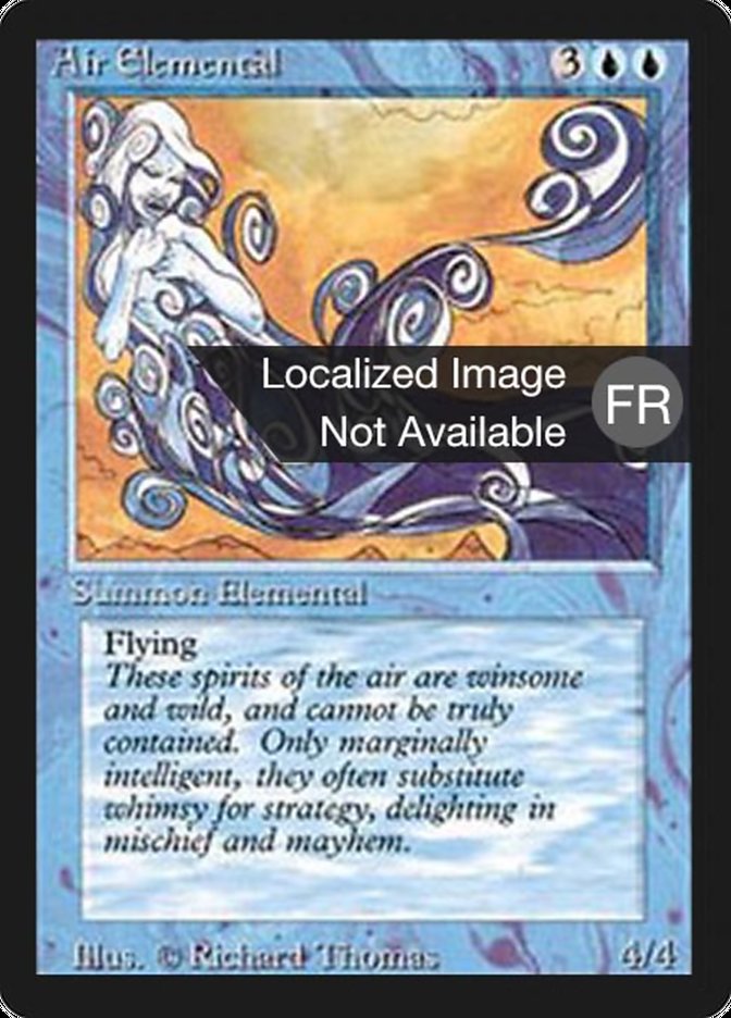 Air Elemental [Foreign Black Border] | Game Master's Emporium (The New GME)