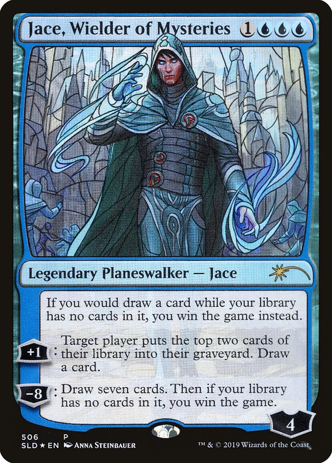 Jace, Wielder of Mysteries (Stained Glass) [Secret Lair Drop Promos] | Game Master's Emporium (The New GME)