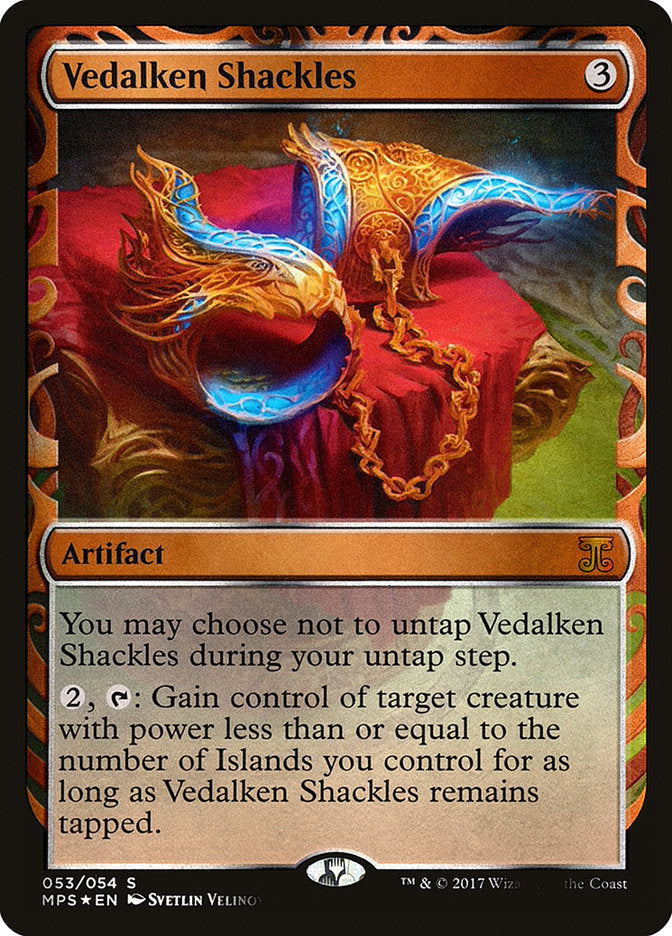 Vedalken Shackles [Kaladesh Inventions] | Game Master's Emporium (The New GME)
