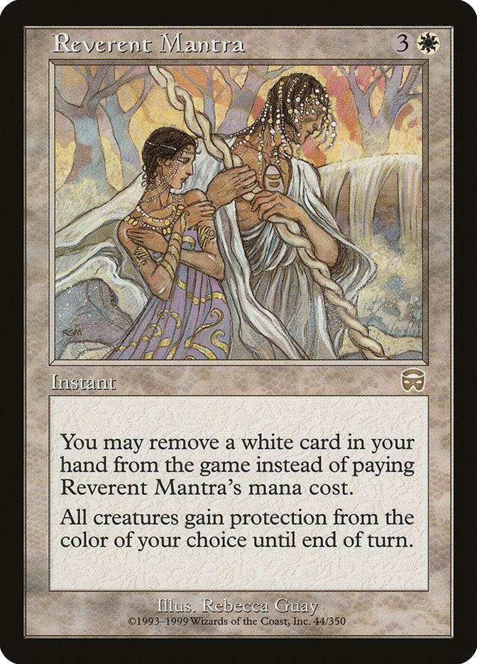 Reverent Mantra [Mercadian Masques] | Game Master's Emporium (The New GME)