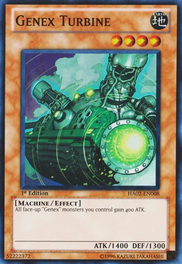 Genex Turbine [HA02-EN008] Super Rare | Game Master's Emporium (The New GME)