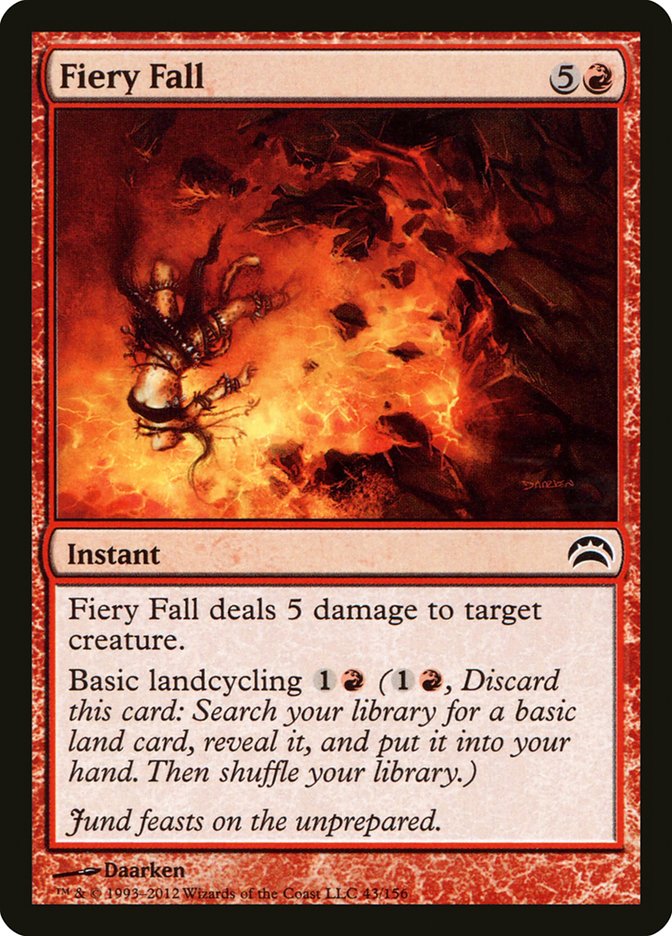 Fiery Fall [Planechase 2012] | Game Master's Emporium (The New GME)
