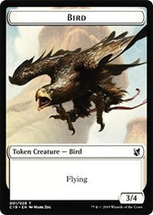 Bird (001) // Sculpture Double-Sided Token [Commander 2019 Tokens] | Game Master's Emporium (The New GME)