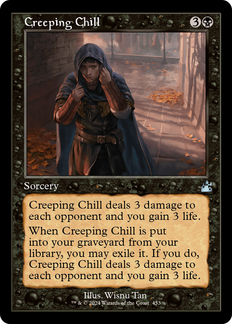 Creeping Chill (Retro Frame) [Ravnica Remastered] | Game Master's Emporium (The New GME)